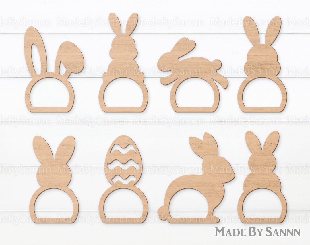 Easter Napkin Ring Svg, Napkin Holder, Napkin Ring Svg, Easter Svg