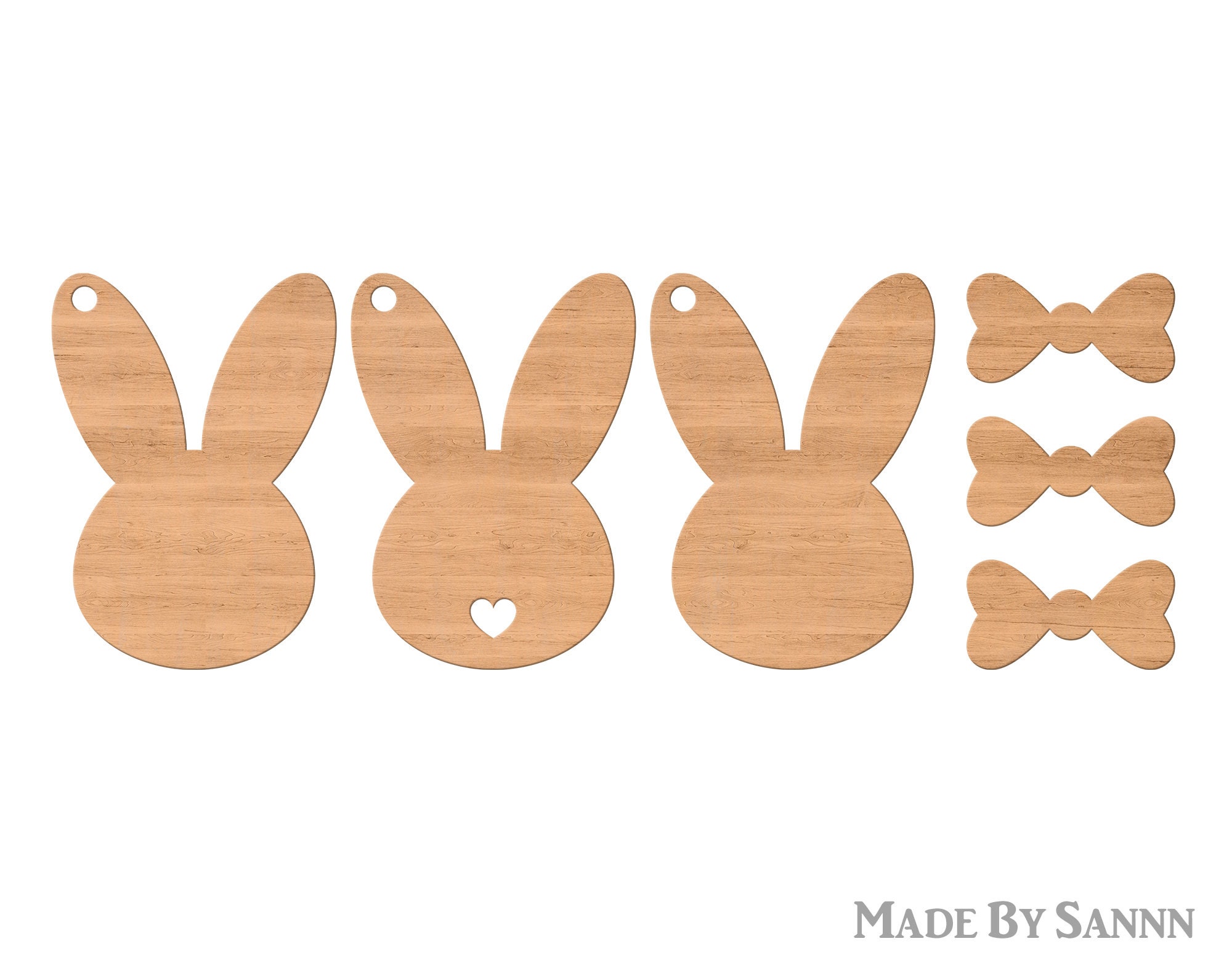 Bunny Basket Tag Svg, Easter Tags Svg, Bunnies Tag Bundle Svg, Easter ...