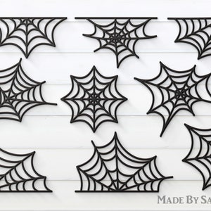 Spiders Web Svg, Halloween Home Decor, Halloween Door Hanger svg, Halloween Door Corner svg, Glowforge Halloween svg