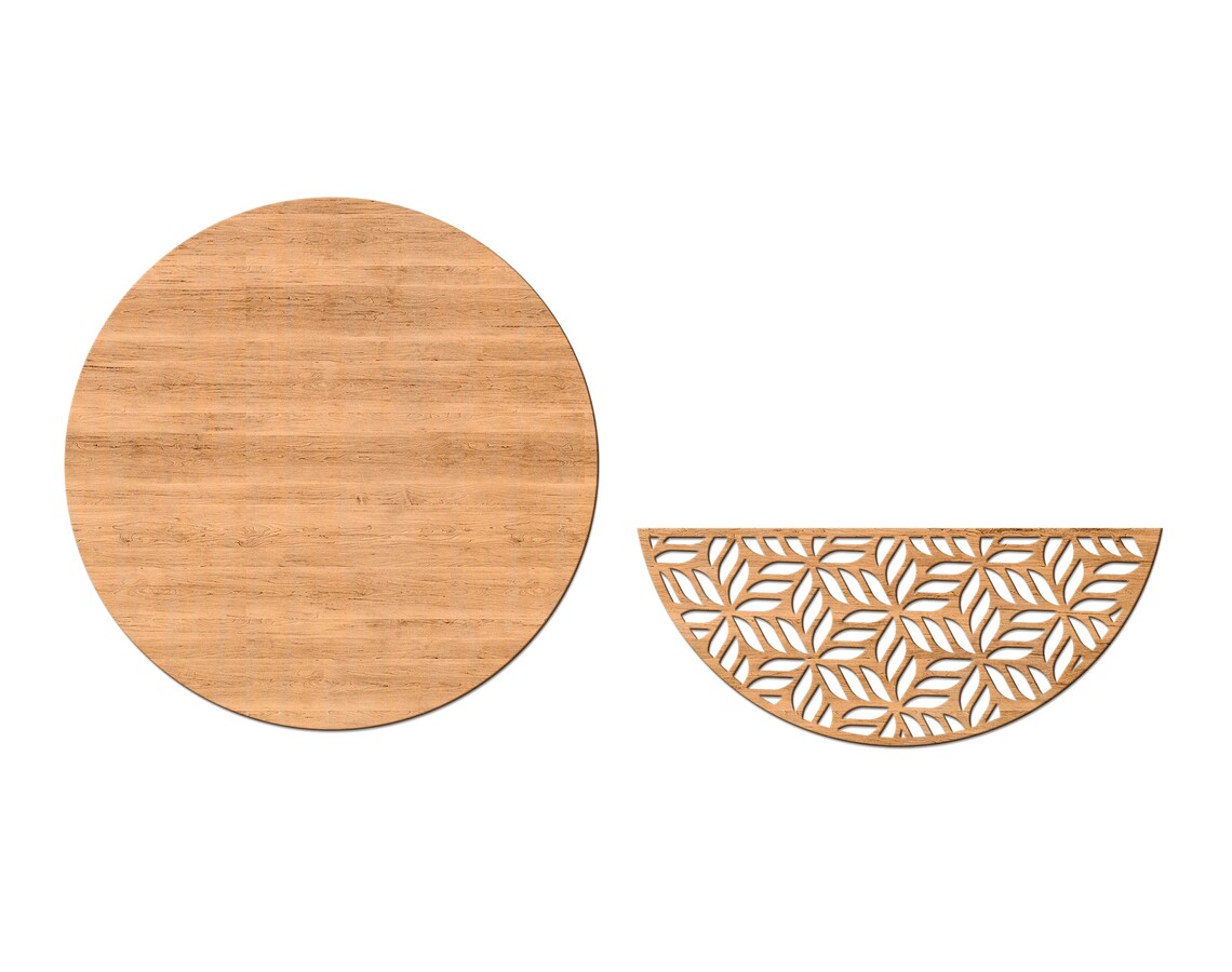 Patterned Door Hanger Svg, Round SVG Pattern, Door Hanger Bundle Svg ...