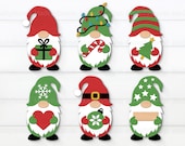 Christmas Gnome Bundle SVG, Christmas Decor, Christmas Gnome Ornaments Svg, Gnomes Sign, Laser Cut, Glowforge Svg, Files for CriCut