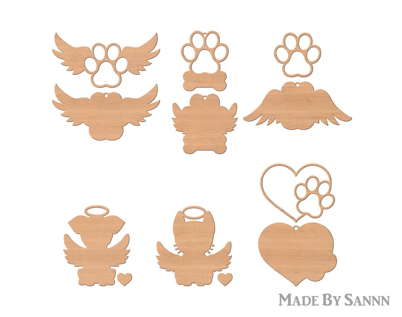 Dog Paw Memorial Ornament Svg Christmas Ornament Svg Etsy
