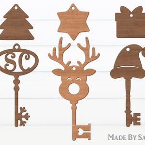 Santa Magic Key pour Noël SVG, Santa’s Magic Key SVG, Reindeer Svg, Santas Hat Svg, Christmas SVG, Glowforge Svg, Fichier pour Cricut