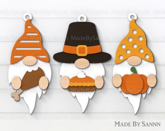 Thanksgiving Gnome Svg, Gnome Glowforge, Fall Gnomes Svg, Autumn Gnomes Svg, Fall Glowforge, Thankful Gnomes Svg, Gnomes Cricut Silhouette