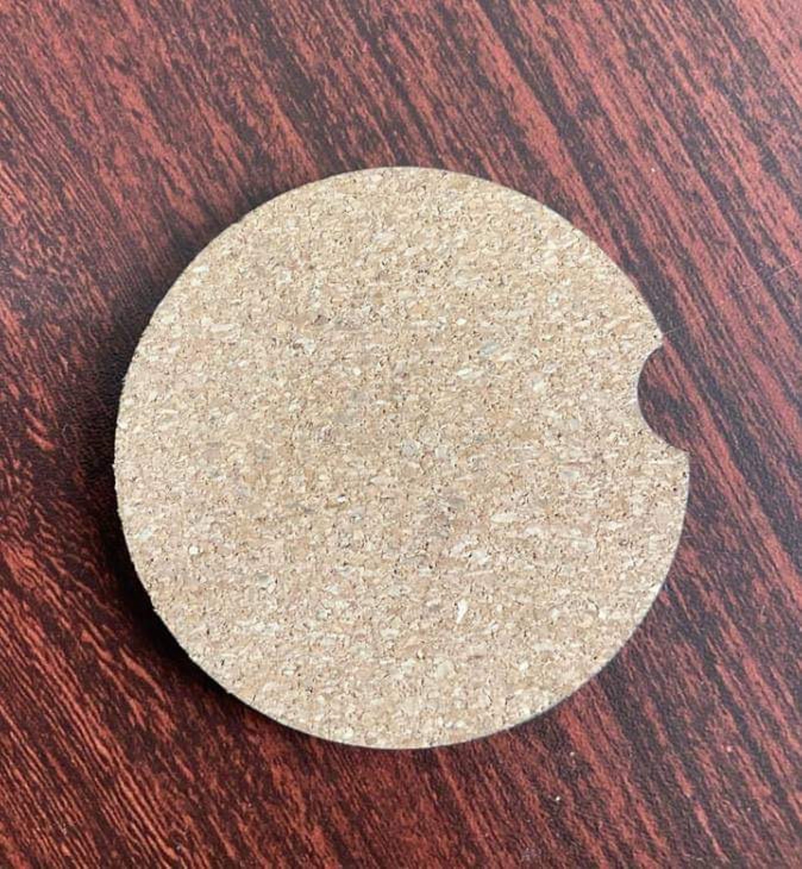 Car Coasters Sublimation Blank Cork Bottom Set of 6 Etsy