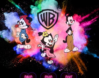 Animaniacs Svg, Animaniacs Svg Bundle -Svg -  Svg - Wakko,  Clipart, Dot Svg Png Dxf Cut File Cricut Silhouette