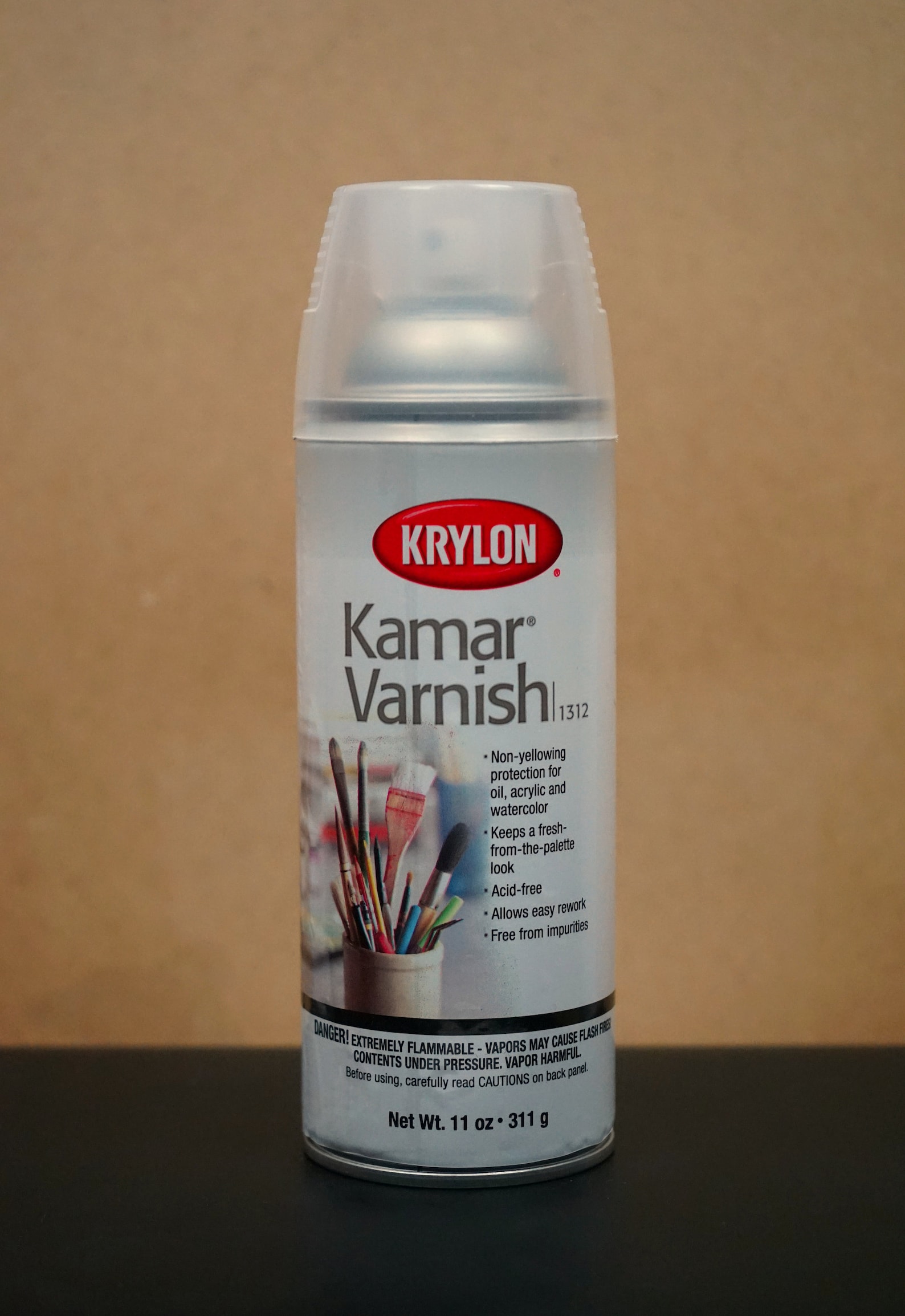 Krylon/sherwin Williams Kamar Varnish 1312 Paint Spray Museum Etsy