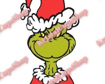 Grinch Full Body Svg - Etsy