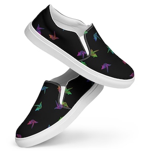Paper Cranes Damen Slip-On Canvas Schuhe