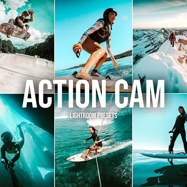 10 Mobile & Desktop Lightroom Presets, Action Cam, GoPro Filter, Professional One Click Presets for Influencers, Bloggers and Photographers