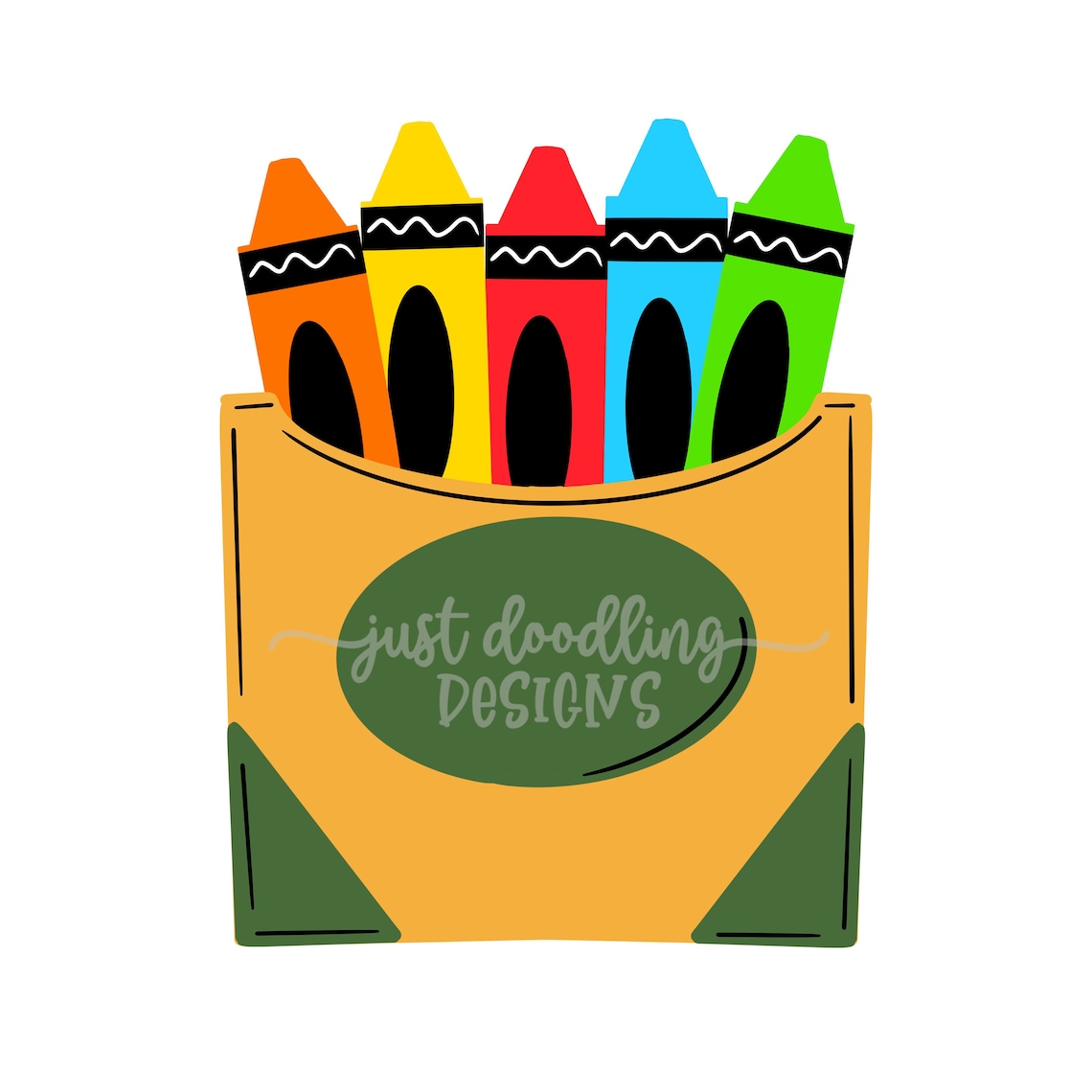 Crayon Clipart, Boy Girl Crayon Clip Art, Digital Download, Boy Colors