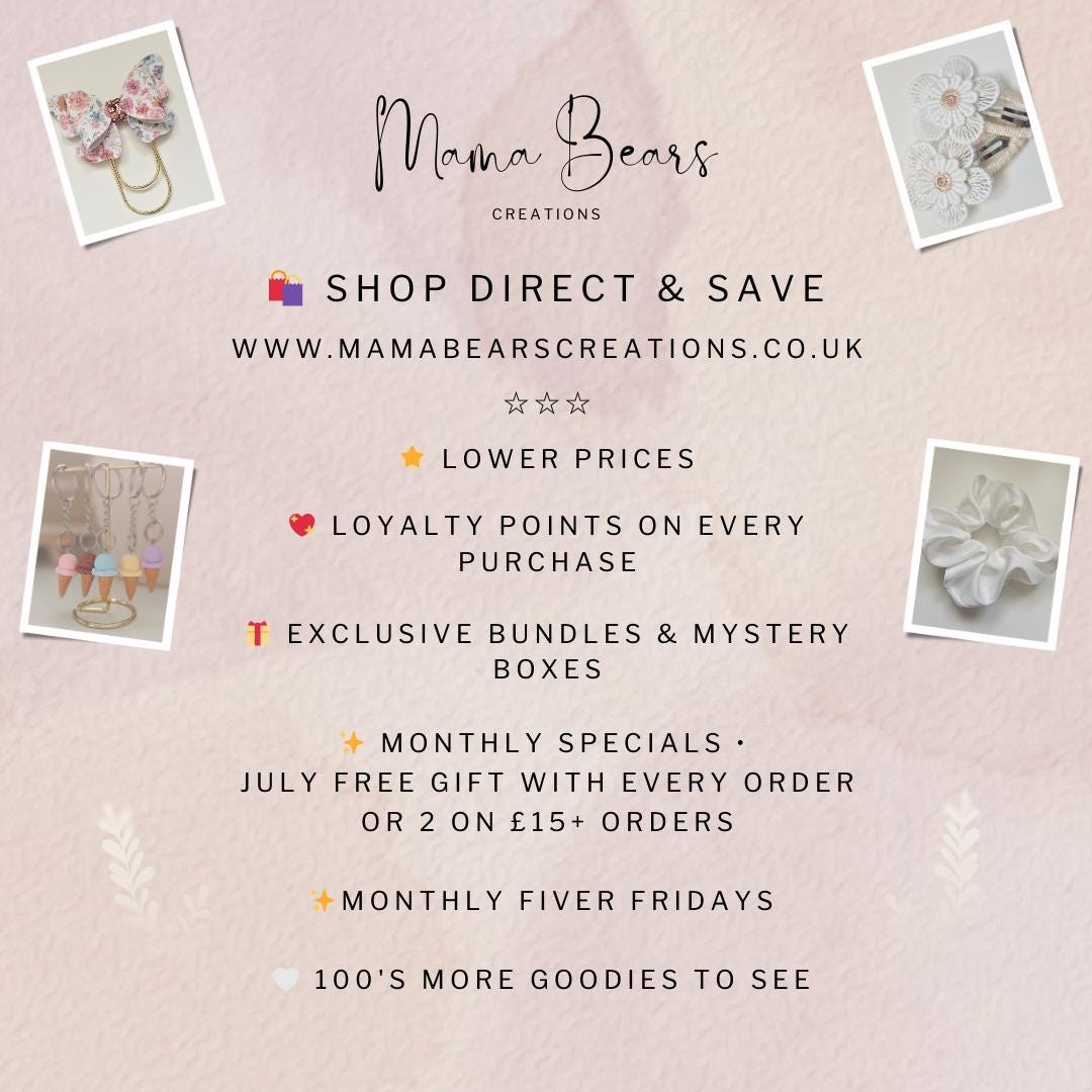 Glitter Hair Bows – Sold as Pairs | Sparkly Bows for Girls, Toddlers & Babies | Glitter Pigtail Bows | Clips or Bobbles - Thumbnail 4