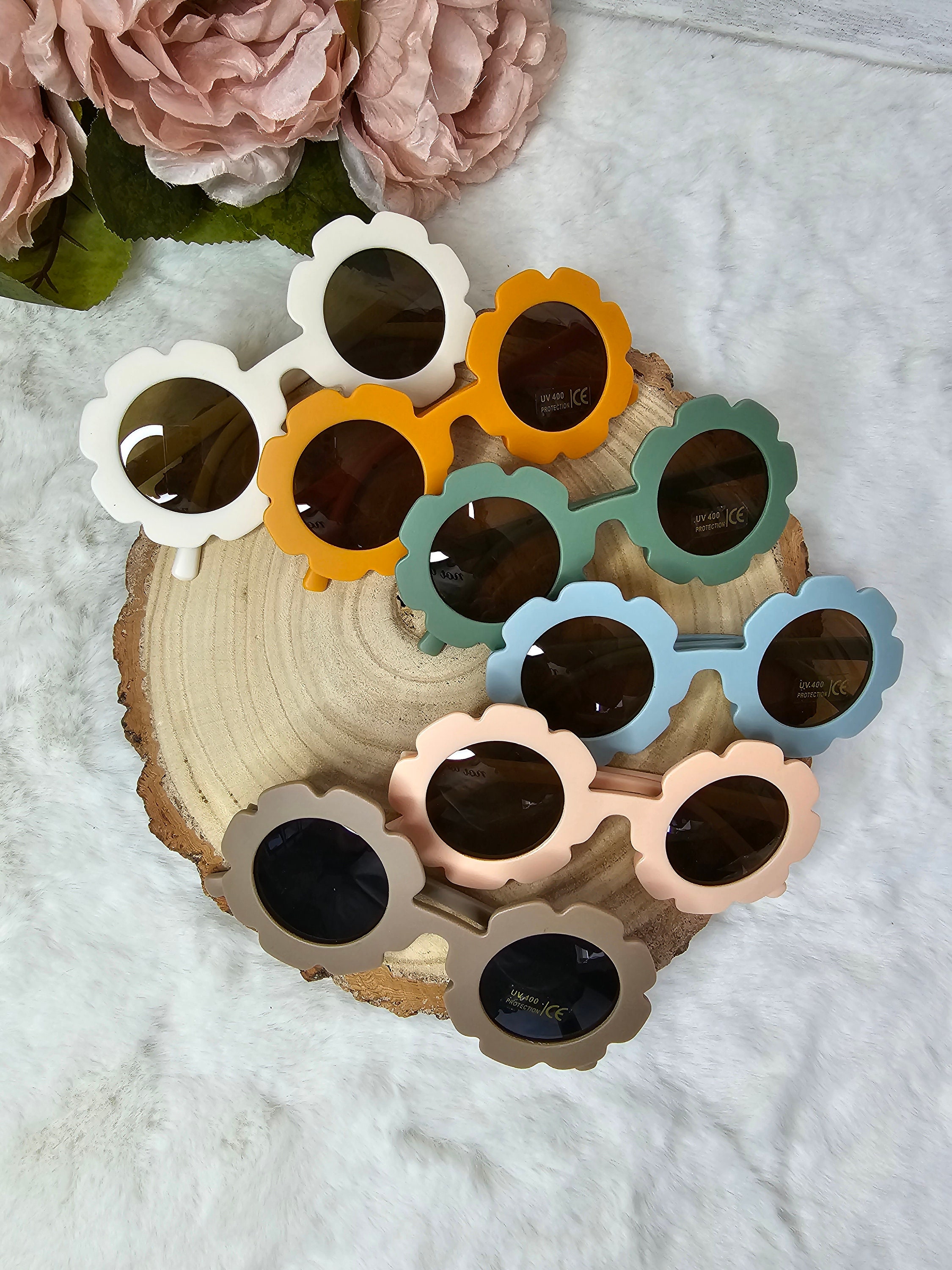 Girls flower sunglasses, Toddler sunglasses, Girls accessories, Stylish sunglasses, Flower girl gift, Girls birthday gift