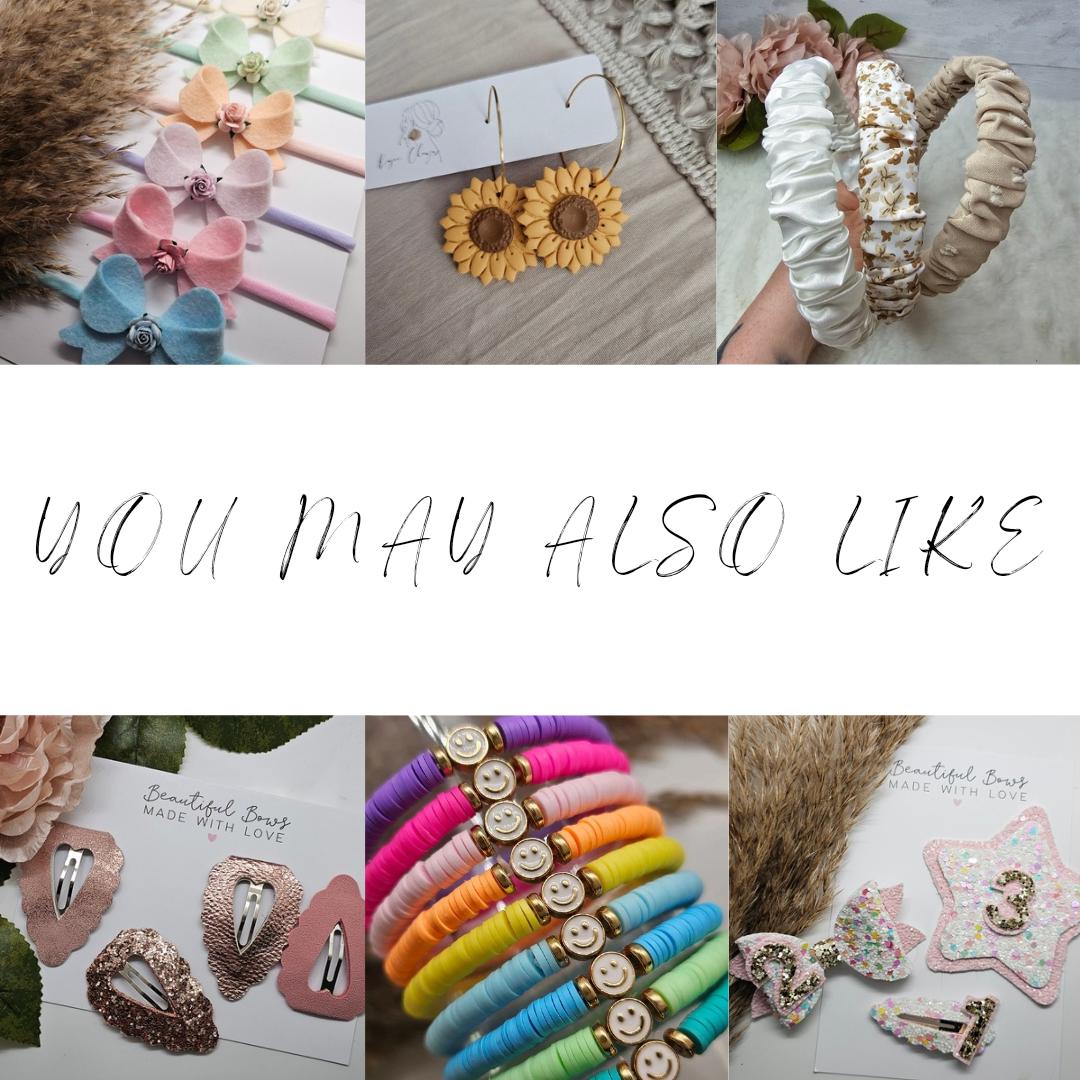 Alice bands, Mulberry rose Alice bands, flower Alice bands, red and white Alice bands, Christmas hair accessories, Girls Alice bands - Thumbnail 4