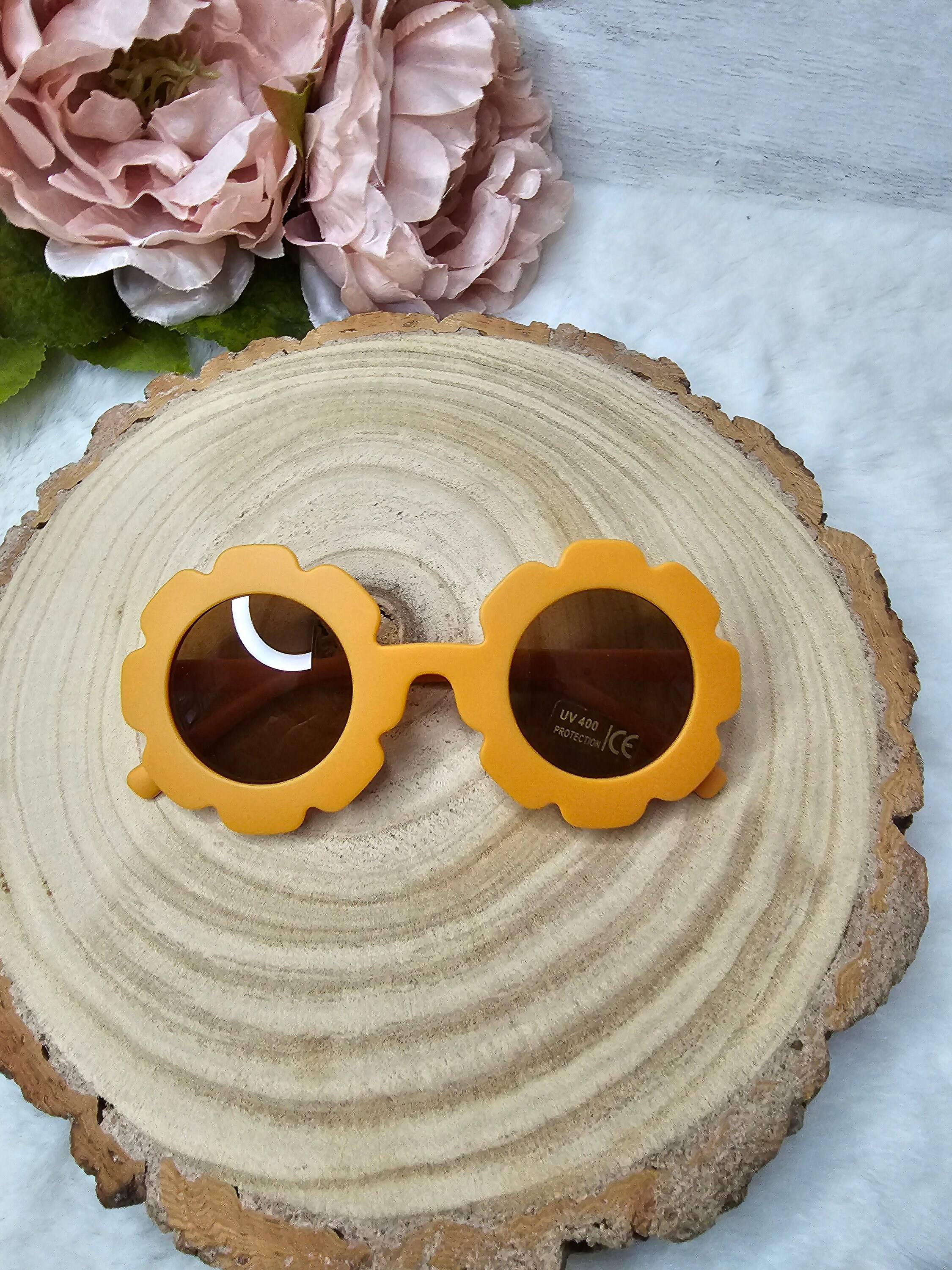Girls flower sunglasses, Toddler sunglasses, Girls accessories, Stylish sunglasses, Flower girl gift, Girls birthday gift - Thumbnail 7