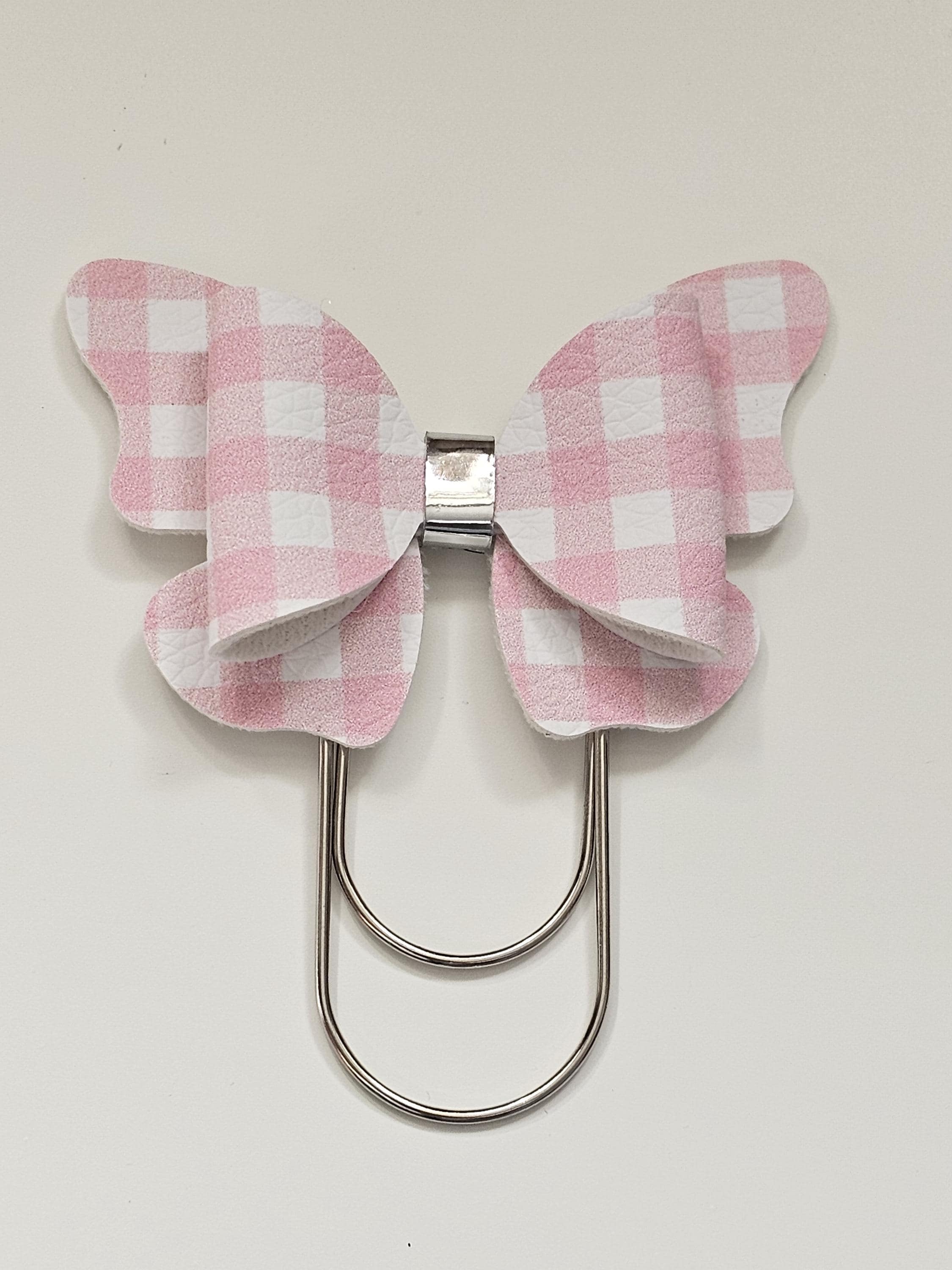 Butterfly Bow Planner Clips | Cute Paperclip Bookmark for Planners, Notebooks & Journals | Pretty Stationery Gift for Her