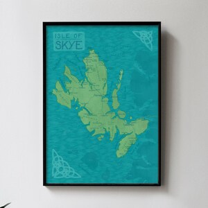 Île de Skye : carte