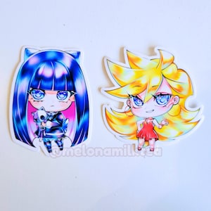 Panty and Stocking 3&quot; Vinyl Stickers