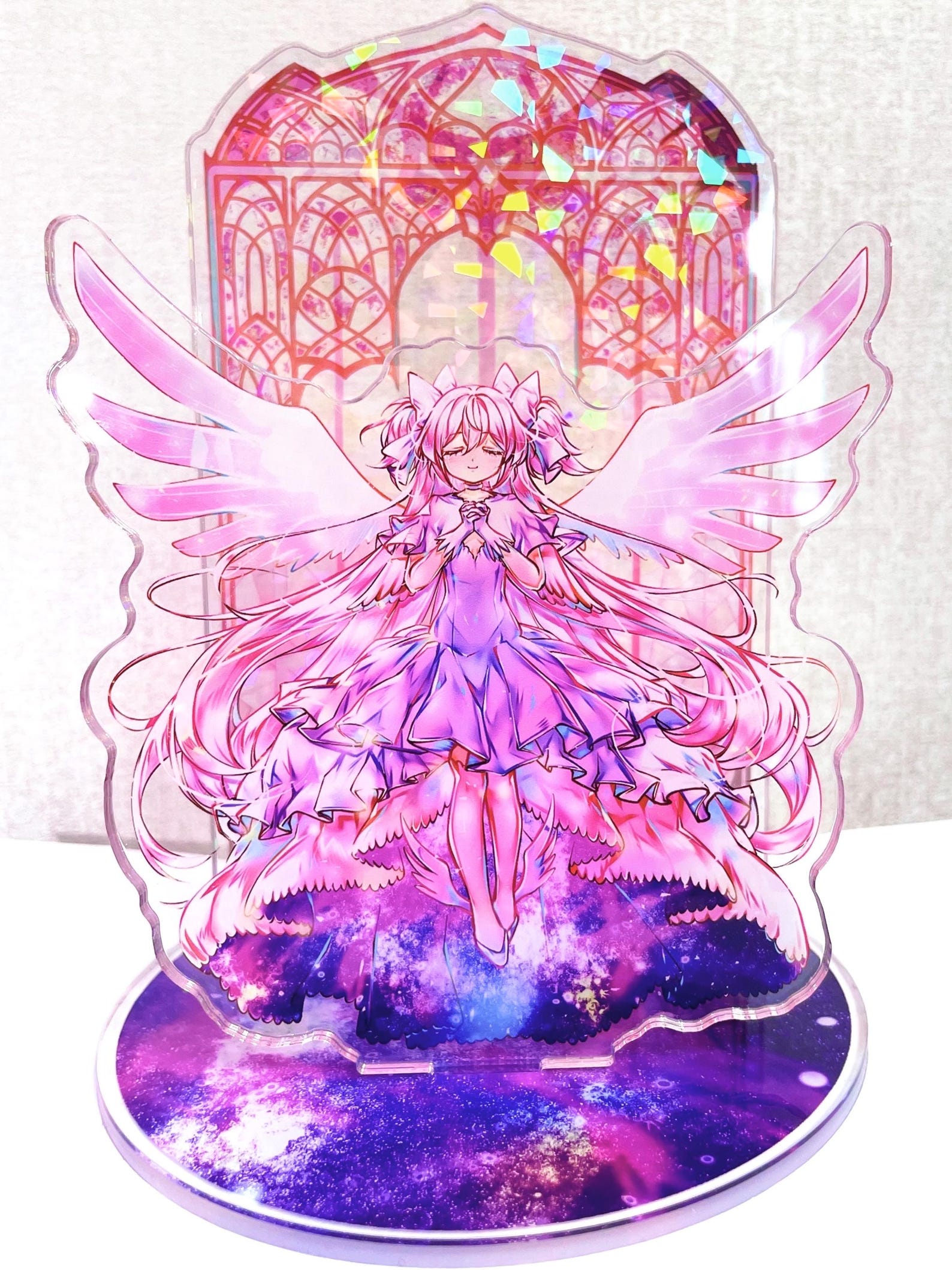 Goddess Madoka and Devil Homura Acrylic Stained Glass Standees Etsy