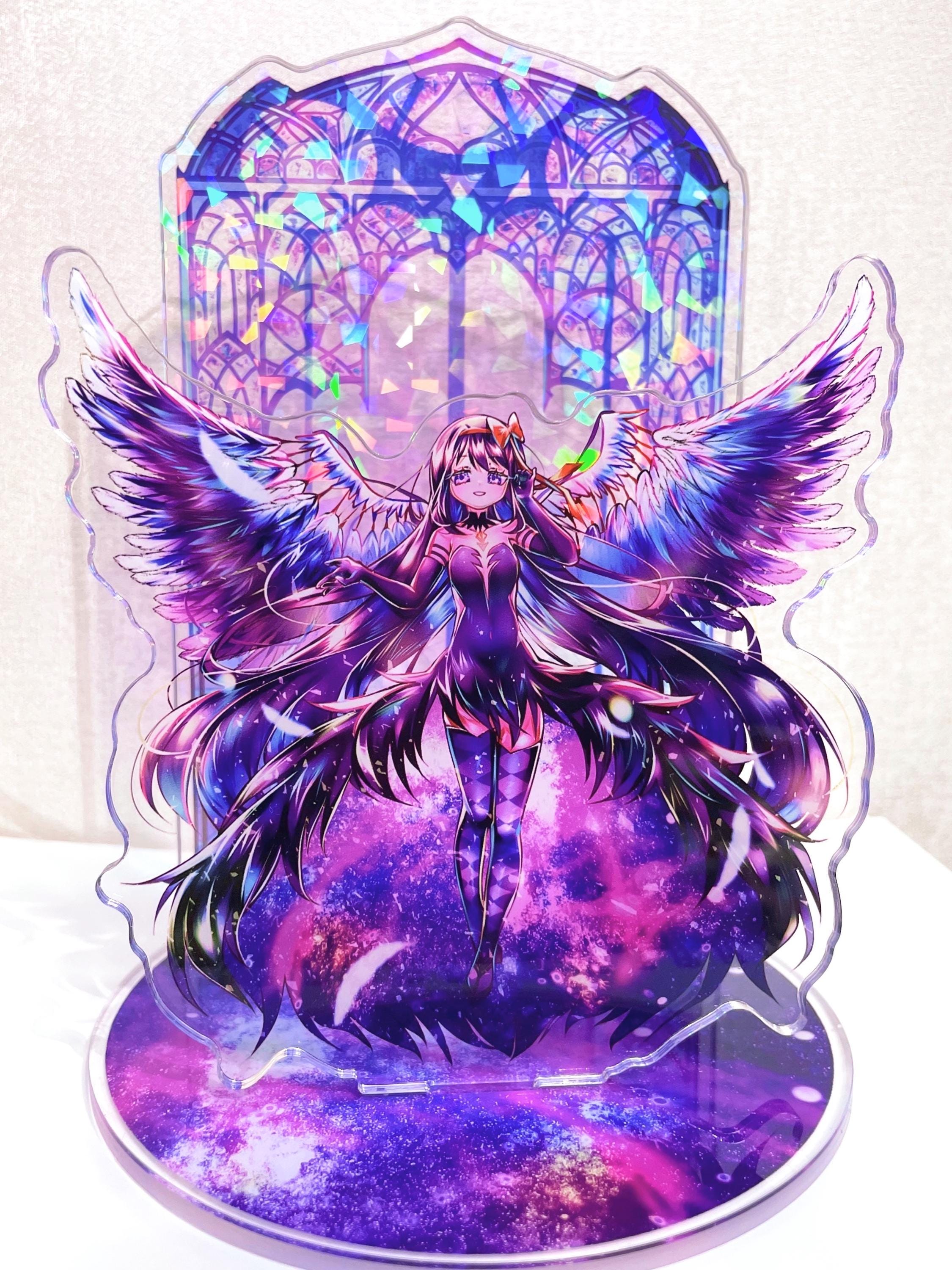 Goddess Madoka and Devil Homura Acrylic Stained Glass Standees Etsy