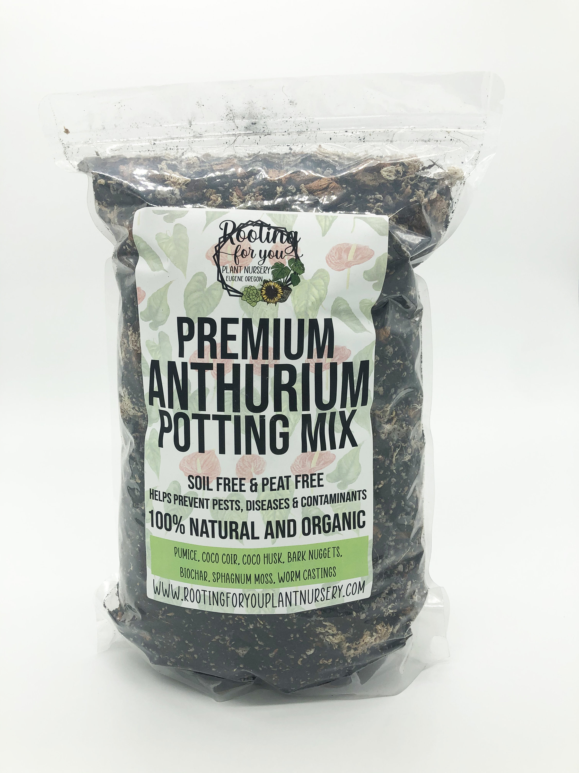 Anthurium Premium Potting Mix SOIL LESS Mix 1/2 Gallon and 1 Etsy