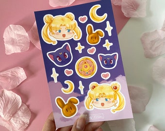 Sailor Moon - Magical Girl Journal & Planner Sticker Sheet