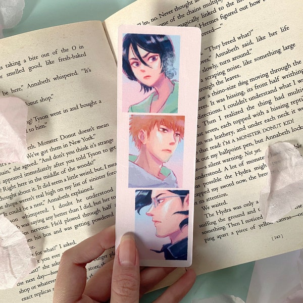 Ichigo, Rukia, & Uryu Bookmark - Bleach TYBW OP2