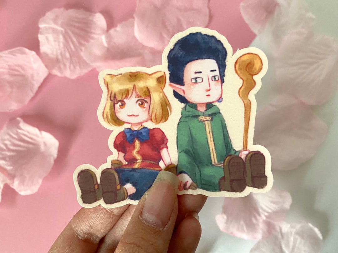 Akane & Yamada FOS Game Avatars - Anime Matte Die Cut Stickers - Etsy