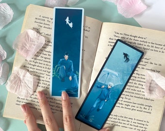 JJK SatoSugu Waiting in the Rain Matching Bookmarks