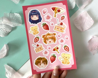 Cardcaptor Sakura - Magical Girl Journal & Planner Sticker Sheet