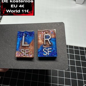 Röntgenbuchstabe / Xray Marker zweifarbig gemischt