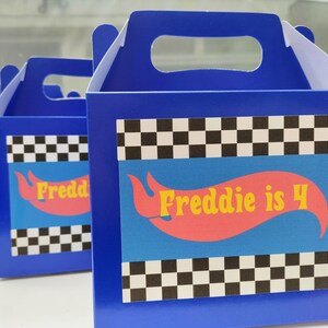 Hot Wheels party bags, personalised party favour bags, party supplies handmade