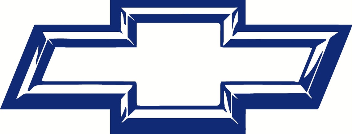 Chevy emblem svg cut file | Etsy