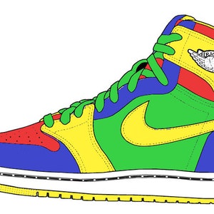 Air jordan1 SVG/png cut file | Etsy