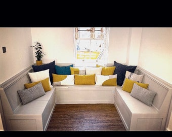 Banquette with storage