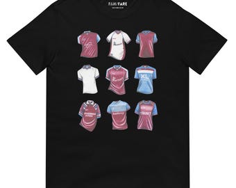 Camiseta con los favoritos de los aficionados del West Ham