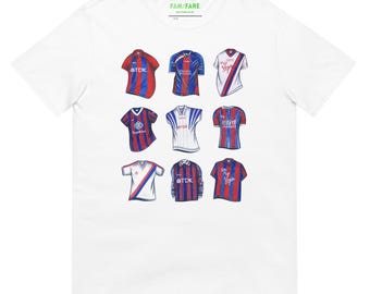 Camiseta con los favoritos de los fans del Crystal Palace