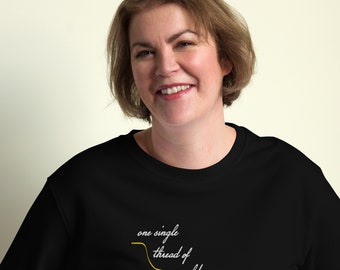 Invisible String Besticktes Sweatshirt