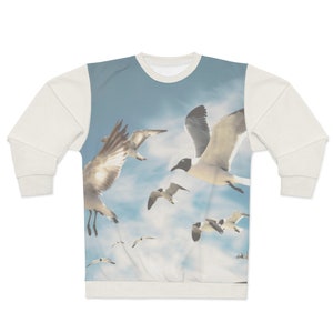 1989 Taylor Swift Album Cover Seagull Sweatshirt, Swift Sweatshirt, Replica Merch for Swifties, Tay Fan Merchandise, Polaroid Photoshoot image 6