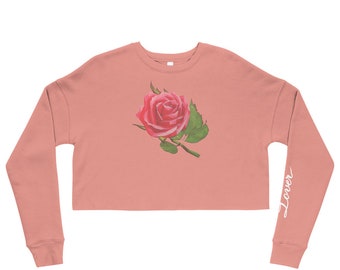 Rose Crop Sweatshirt (Lover Unofficial Merchandise)