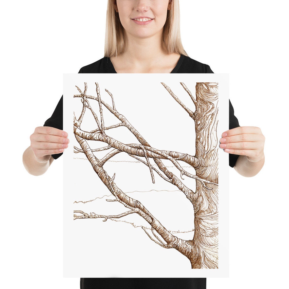 Tree Branches Fine Art Print - Etsy