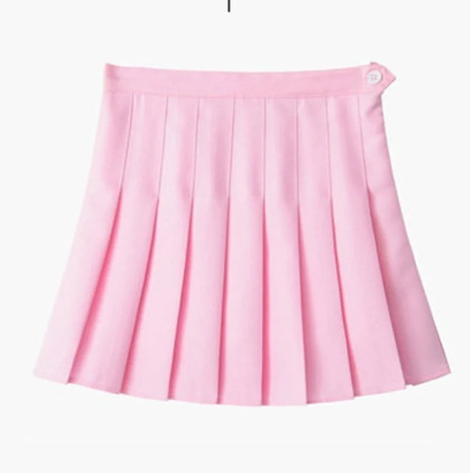 Y2k 00s Pink Pleated Tennis Skirt Harajuku Aesthetic Etsy UK