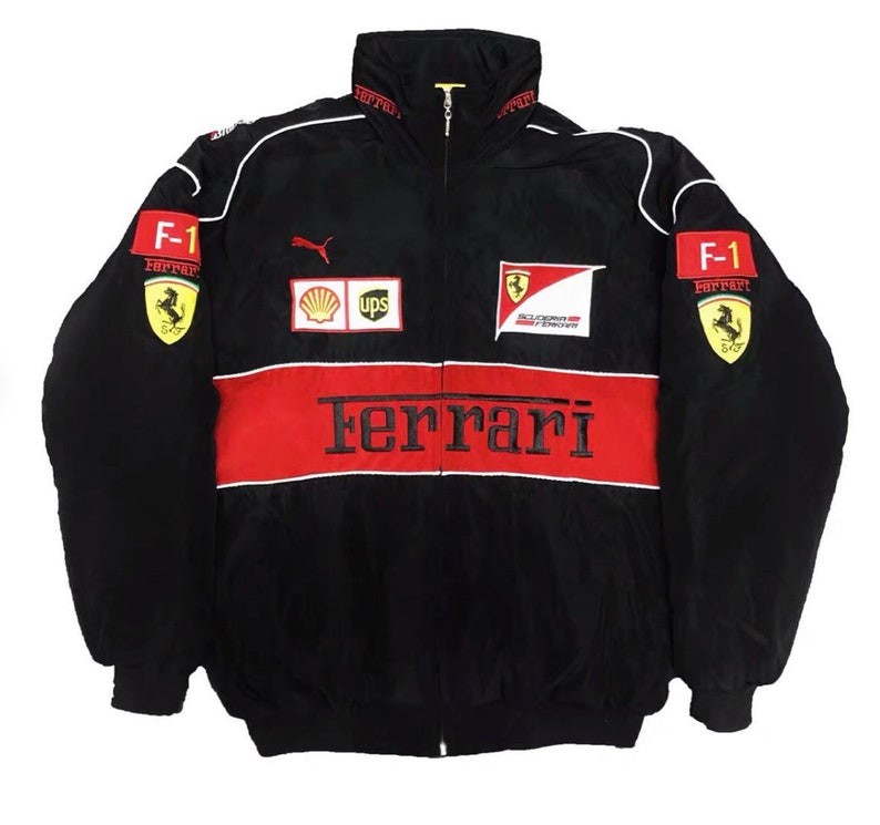 ferrari nascar jacket