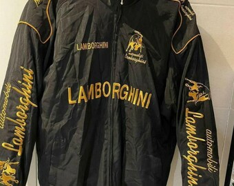Lamborghini Embroidered Racing 