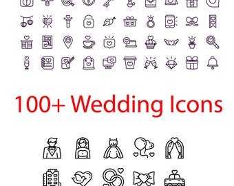 100+ Wedding Icons | Download Wedding Icons