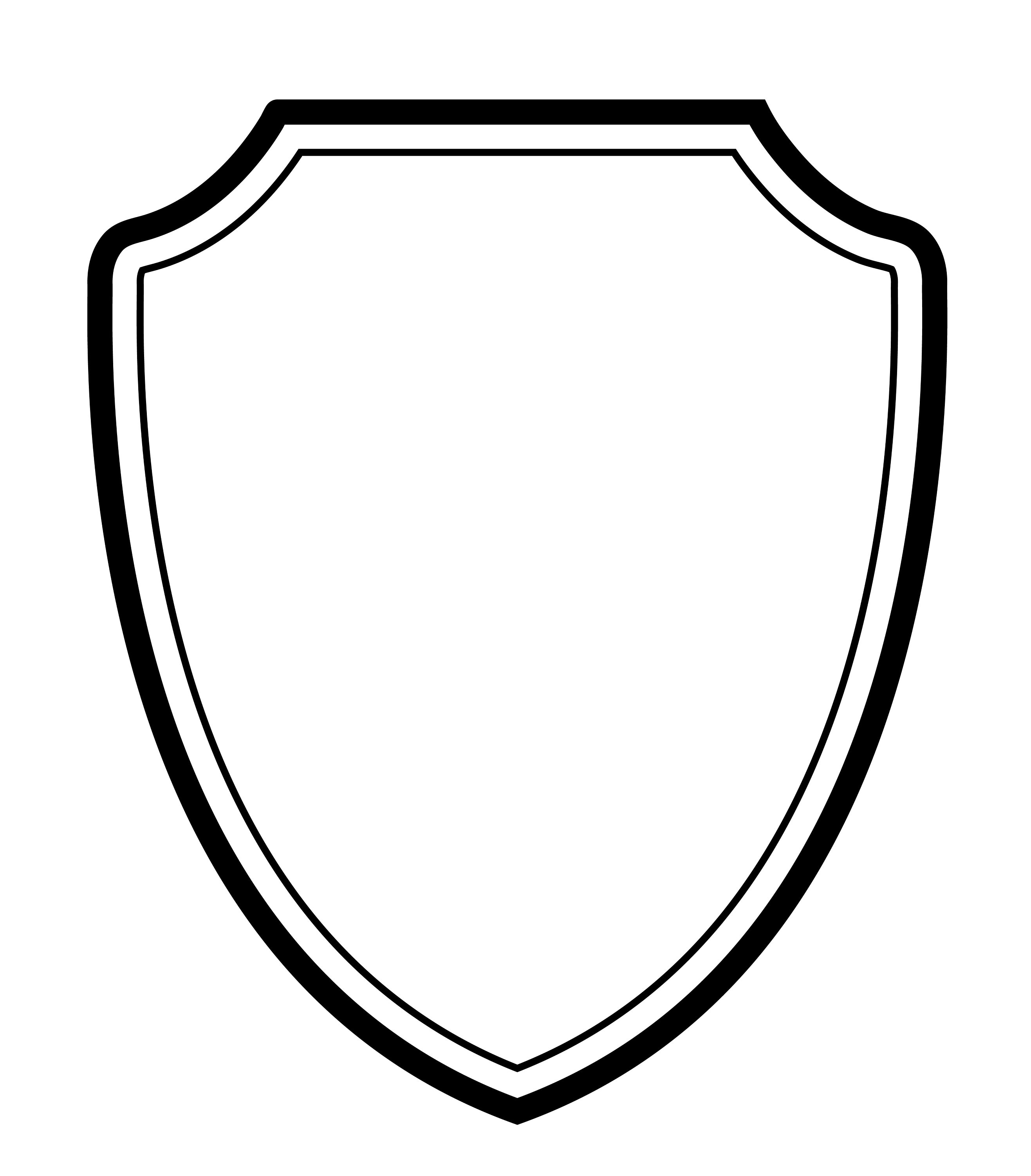 Shield Crest Vector Image Digital Download JPEG PNG PDF Cut File - Etsy