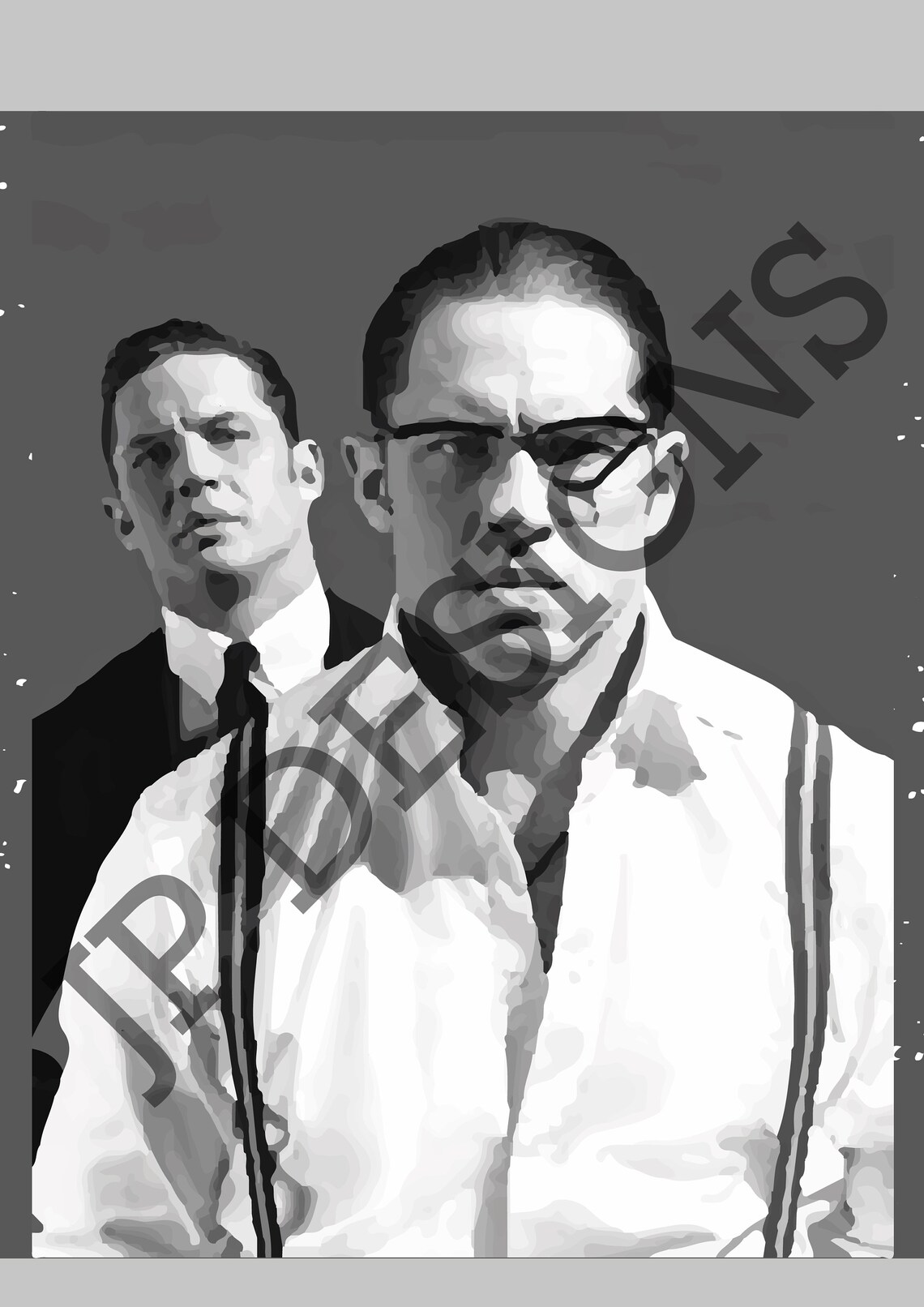 Digital Film Poster Legend Kray Twins Movie Digital Etsy