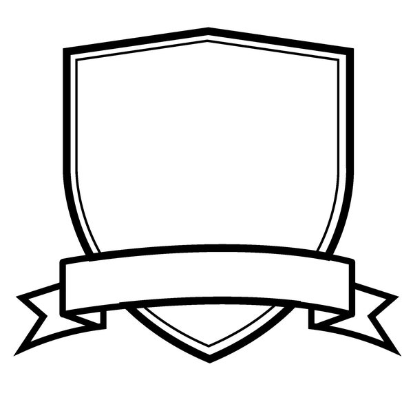 Shield | Crest | Vector Image | Digital Download | JPEG - PNG - PDF | Cut File