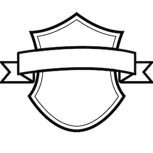 Sköld | Vapensköld | Vektorbild | Digital nedladdning | JPEG - PNG - PDF | Klipp ut fil