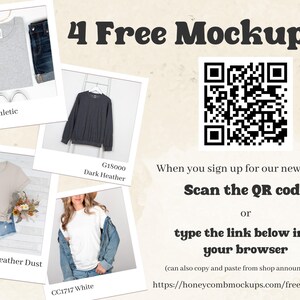 a group of photos with a qr code on them